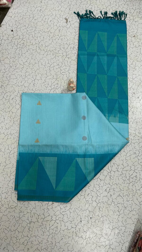 Semi Tusser Silk Sarees